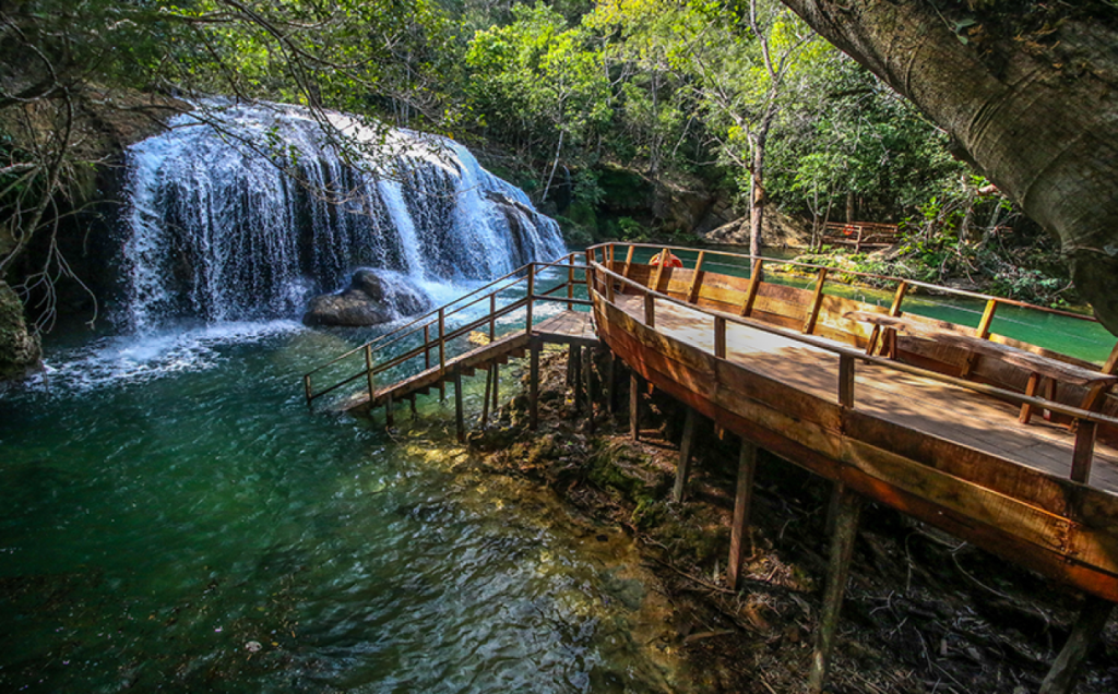 Cachoeira de bonito - Belezas naturais do Brasil