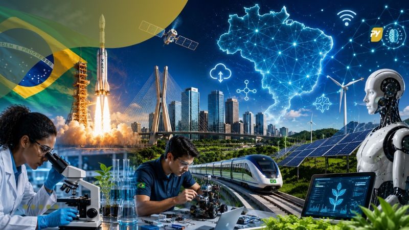 Avanços da ciência e tecnologia no Brasil Avanços da ciência e tecnologia no Brasil